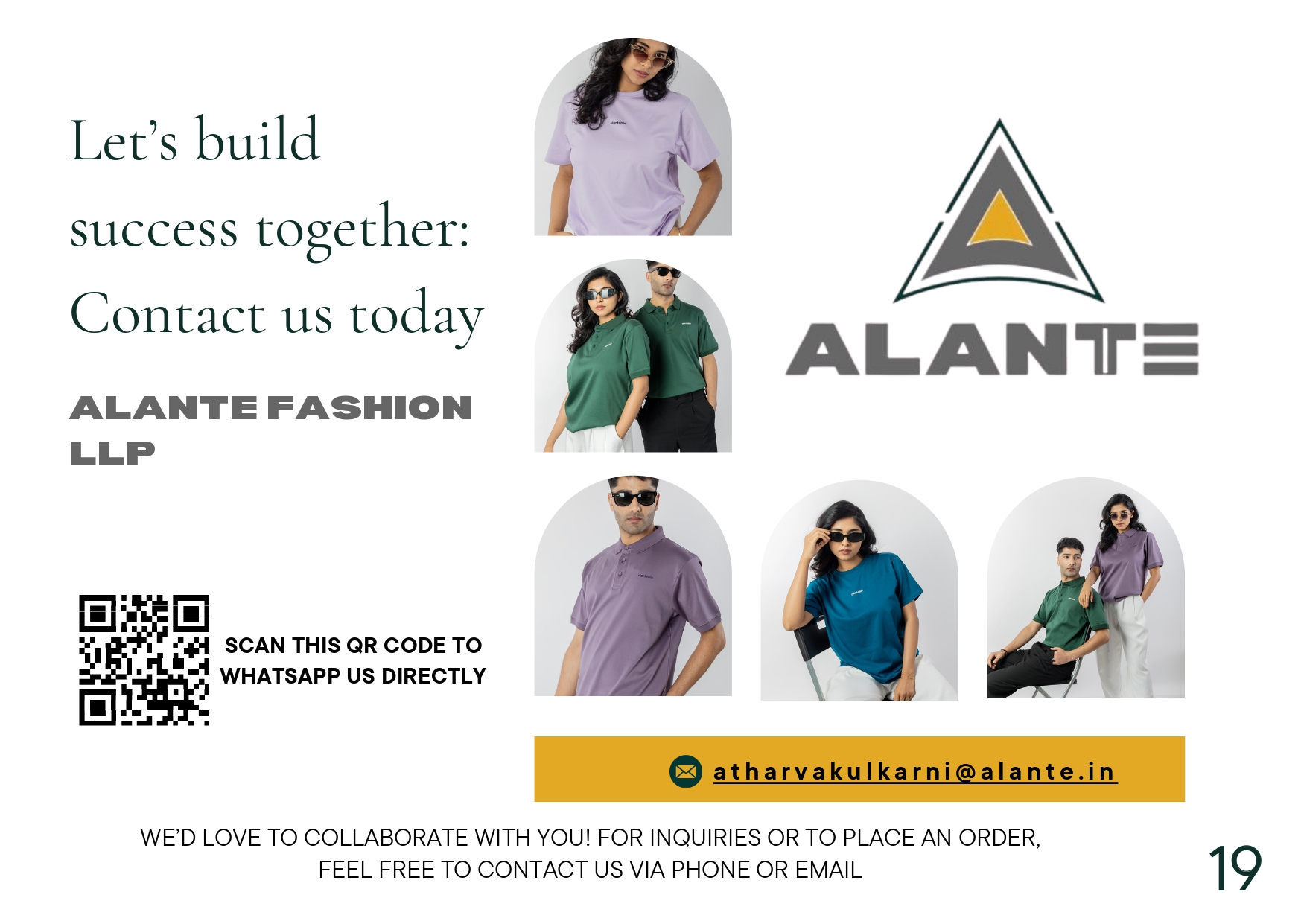 ALANTE catalogue cover